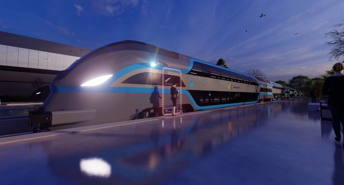 Wizualizacja pociągów Pendolino II, źródło: PKP Intercity. Zdjęcia z konferencji prasowej, fot. Bartosz Fryckowski / ototorun.pl
