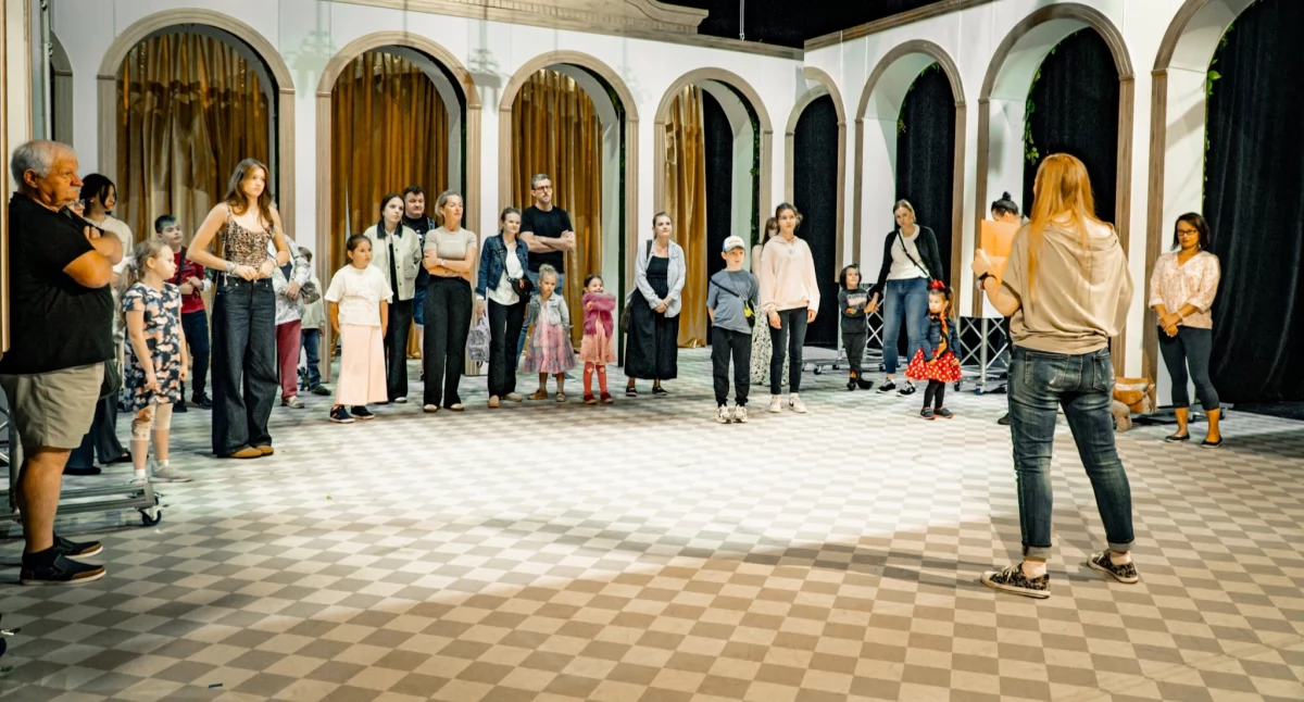 Zwiedzanie Teatru Horzycy, fot. Ada Sanger