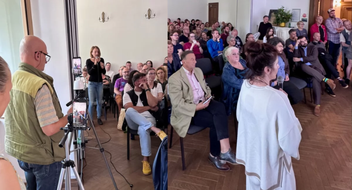 Konsultacje dot. nowej organizacji ruchu na Bydgoskim Przedmieściu, fot. Fundacja Stabilo