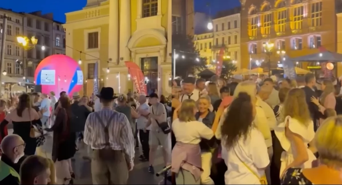 Potańcówka w centrum Torunia