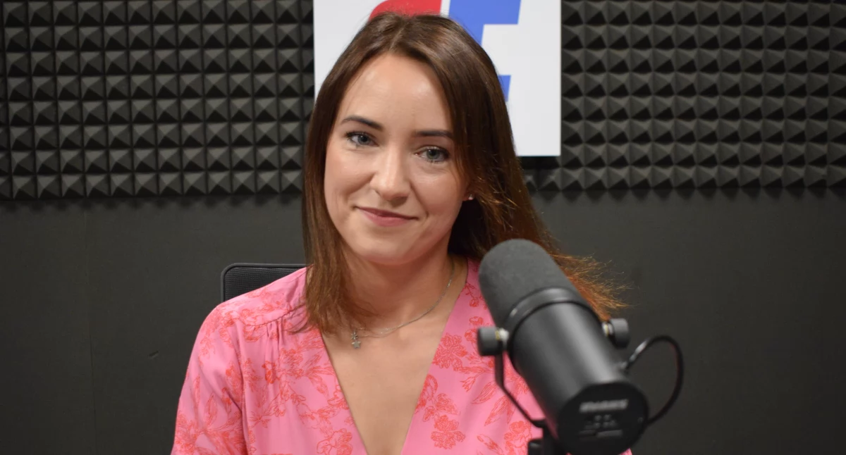 Agata Budzyń z HomeLab w Radiu Toruń, fot. Bartosz Fryckowski / ototorun.pl