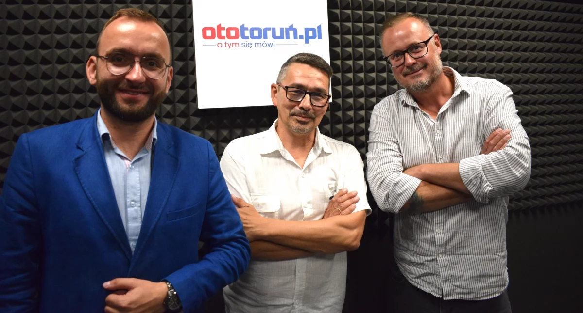 Wojciech Klabun, Tomasz Kaczyński, Łukasz Broniszewski, fot. Bartosz Fryckowski / ototorun.pl