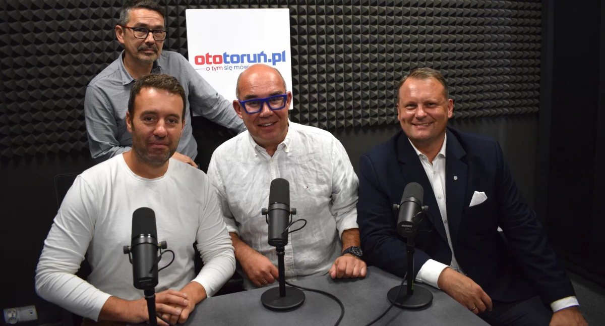 Bartłomiej Jóźwiak, Tomasz Kaczyński, Maciej Karczewski, Michał Jakubaszek, fot. Bartosz Fryckowski / ototorun.pl