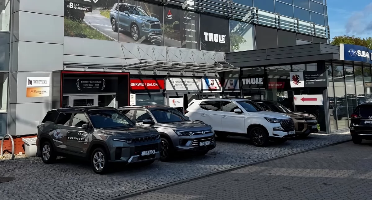 Salon KGM przy Szosie Bydgoskiej, fot. KGM 