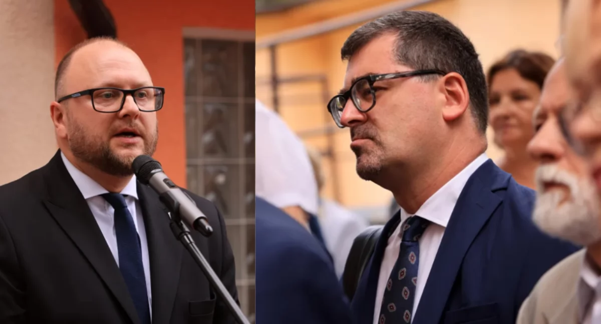 Paweł Gulewski i Michał Białkowski, fot. UM Toruń