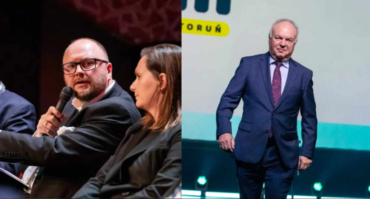 Prezydent Paweł Gulewski i Henryk Dulanowski, fot. UM Toruń
