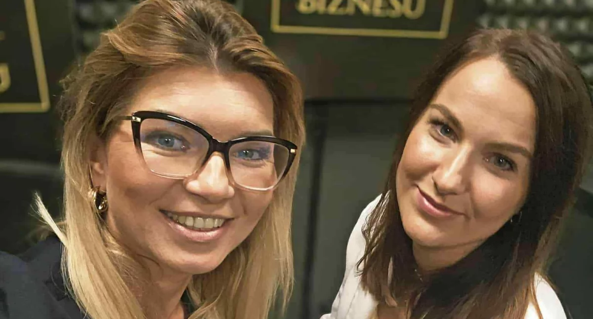 Anna Kruzińska i Marta Tobolska w Radiu Toruń, fot. Anna Kruzińska