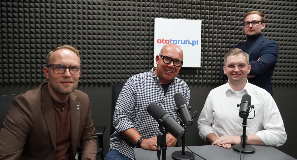 Piotr Lenkiewicz, Maciej Karczewski, Adrian Mól, Filip Sobczak, fot. Bartosz Fryckowski / ototorun.pl