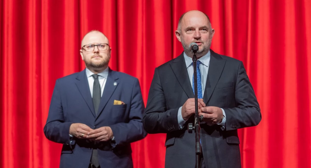 Prezydent Torunia Paweł Gulewski i marszałek Piotr Całbecki, fot. Mikołaj Kuras dla UMWKP