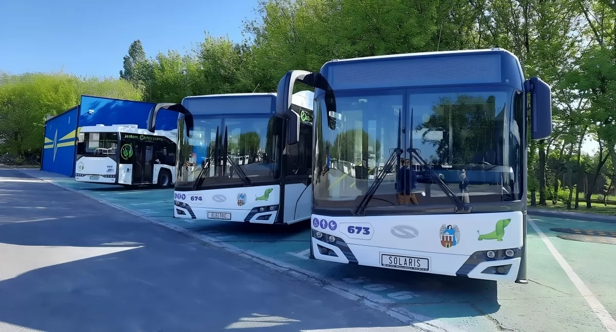 Pierwsze autobusy elektryczne w Toruniu 2023 roku, fot. ilustracyjne / MZK Toruń