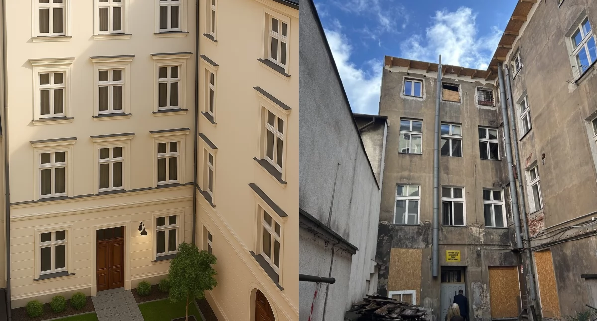 Ruina w centrum Torunia zyska drugie życie. w tej chwili jest jedynie pustostanem