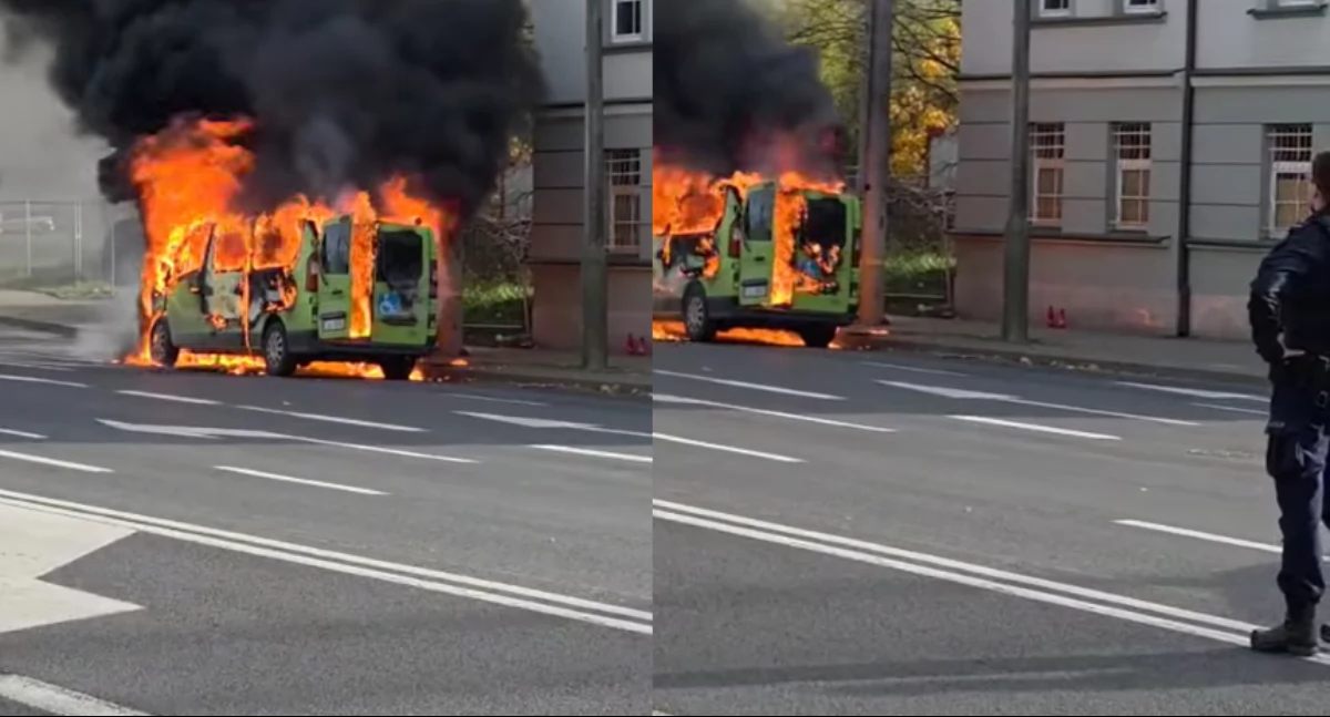 Fot. Kadry z nagrania facebook.com/Bydgoszcz998