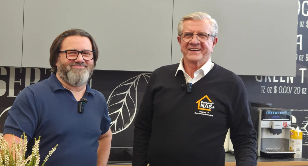 Jacek Ciesielski i Zygmunt Chajze w siedzibie firmy Onsen