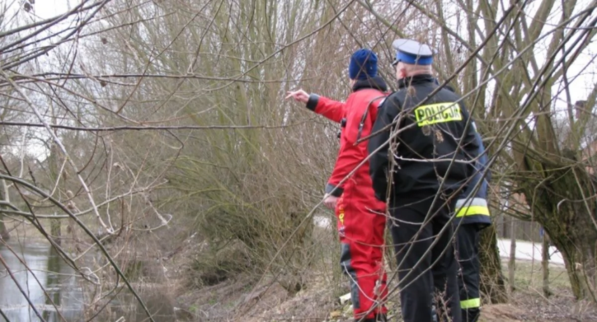 Mężczyzna wpadł do rzeczki w Toruniu. Zmarł w szpitalu