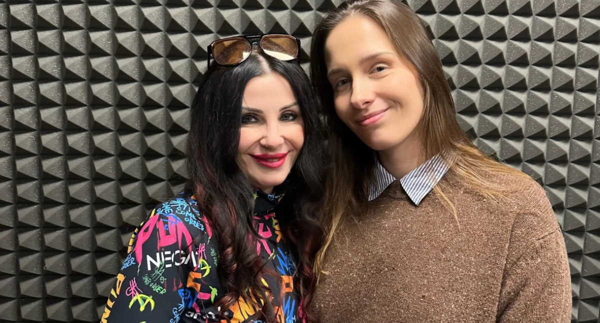 Klaudia Marzec w Radiu Toruń, fot. Oliwia Godlewska