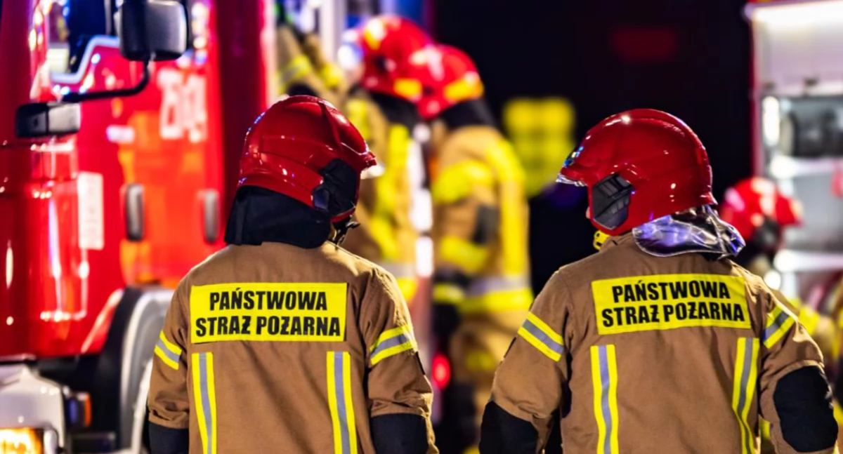 Tragiczny pożar pod Toruniem. Mężczyzna zmarł w wyniku zaczadzenia