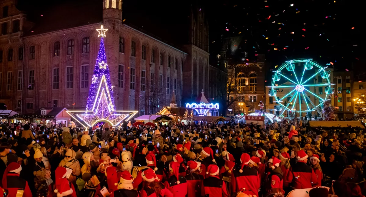 Jarmark świąteczny w Toruniu, fot. Agnieszka Bielecka © UMT 2025, licencja: CC BY-NC 4.0