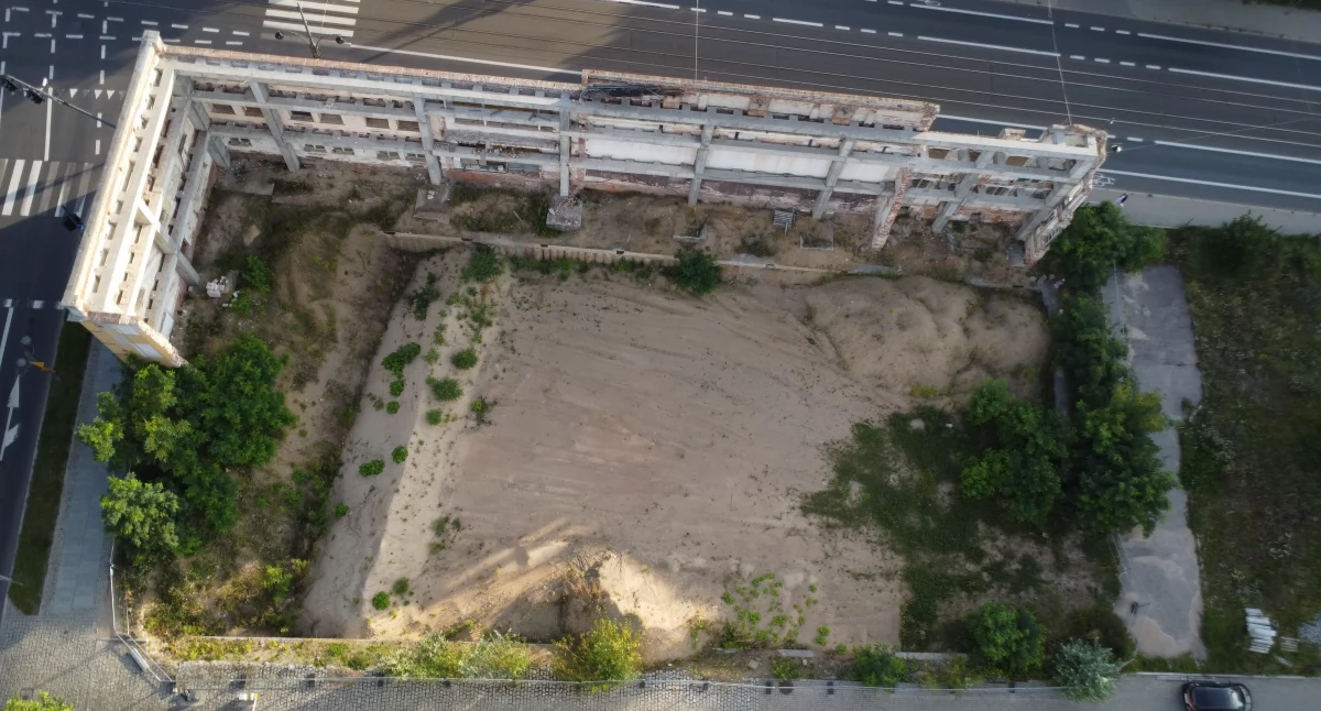 Teren po Kinoteatrze Grunwald, fot. archiwum ototorun.pl 