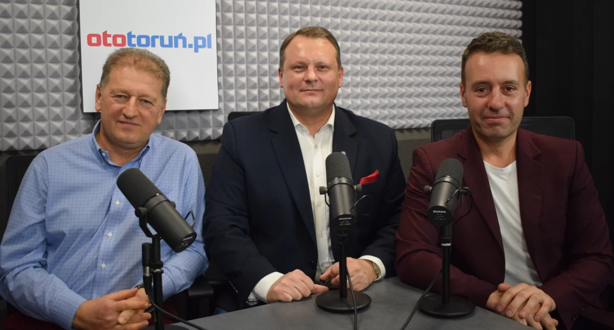 Maciej Cichowicz, Michał Jakubaszek, Bartłomiej Jóźwiak, fot. Bartosz Fryckowski / ototorun.pl