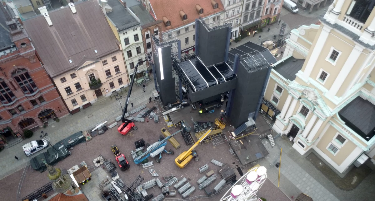 Scena na Sylwestra z Polsatem, fot. Bartosz Fryckowski / ototorun.pl