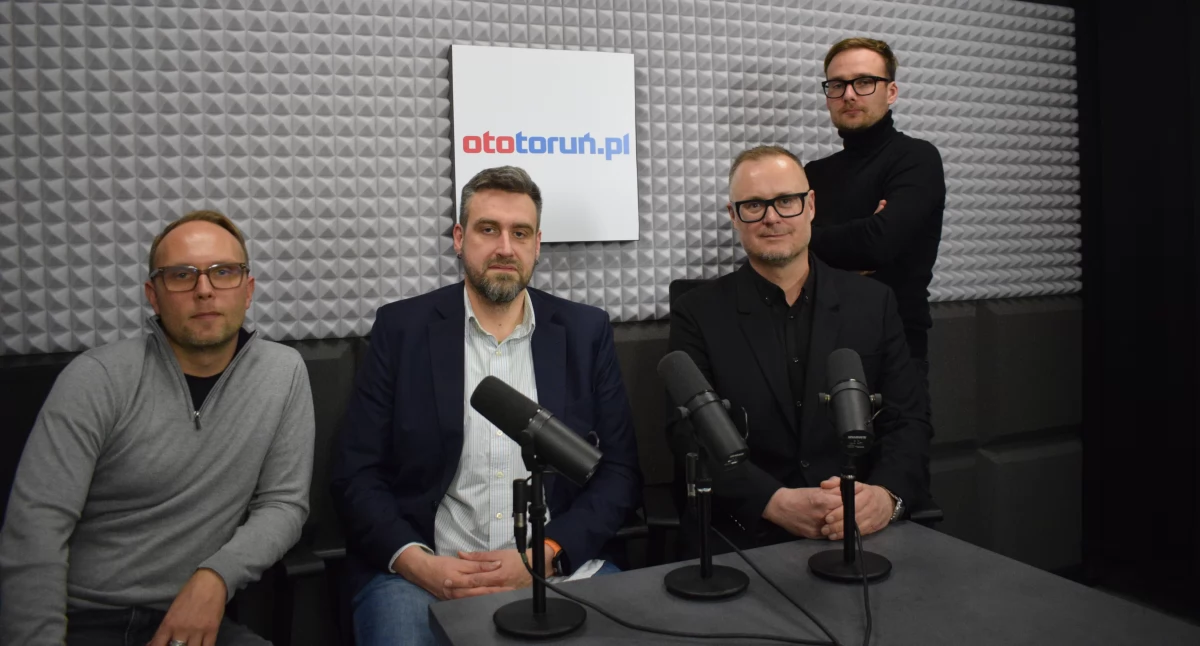 Piotr Lenkiewicz, Bartosz Szymanski, Łukasz Broniszewski, Filip Sobczak, fot. Bartosz Fryckowski / ototorun.pl