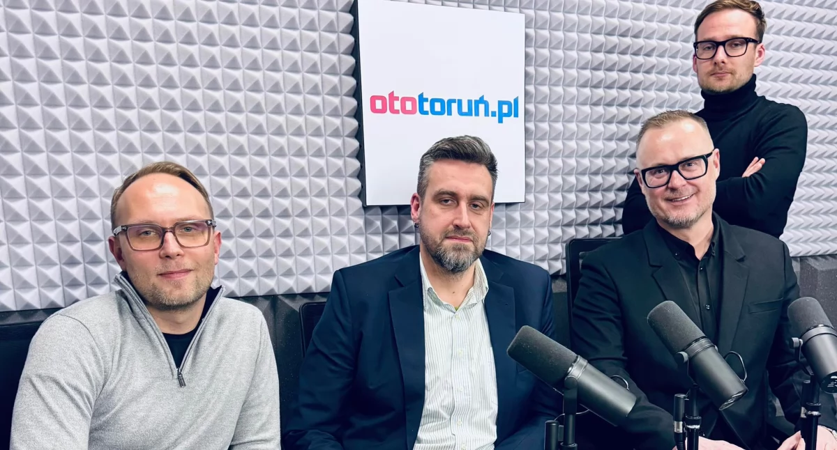 Piotr Lenkiewicz, Bartosz Szymanski, Łukasz Broniszewski, Filip Sobczak, fot. Bartosz Fryckowski / ototorun.pl