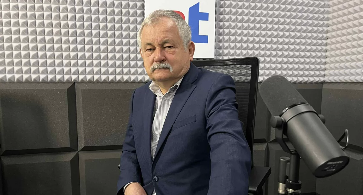 Janusz Kasztelewicz w Radiu Toruń, fot. Bartosz Fryckowski / ototorun.pl