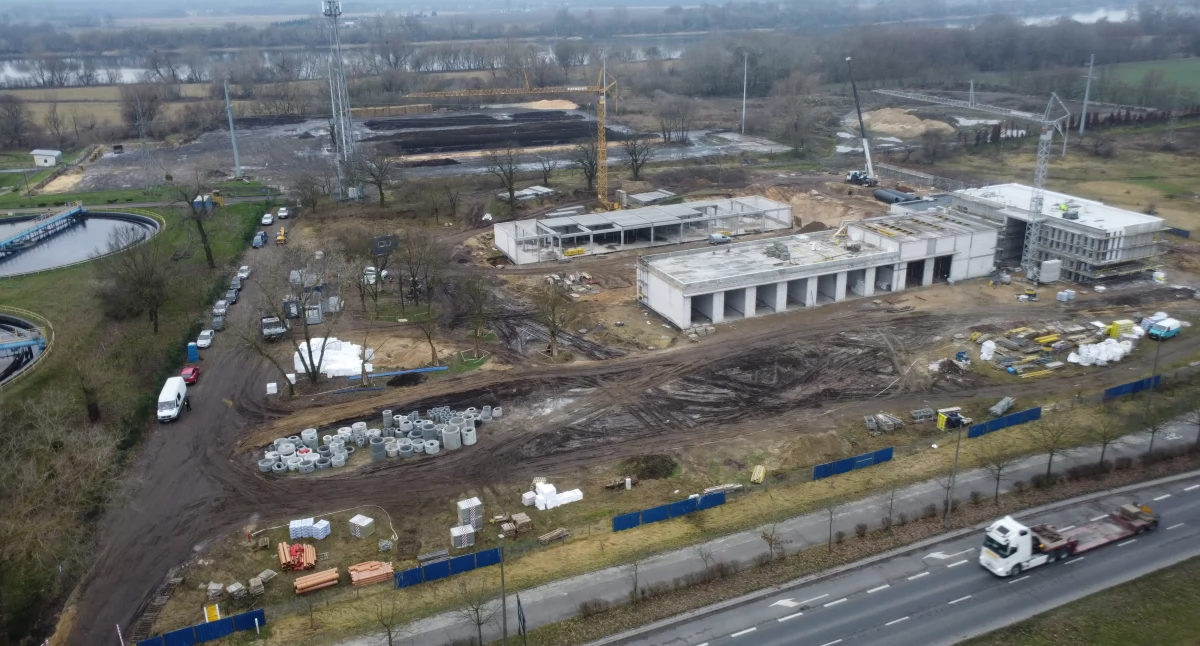 Pompy ciepła znajdą się w sąsiedztwie oczyszczalni ścieków, fot. Bartosz Fryckowski / ototorun.pl