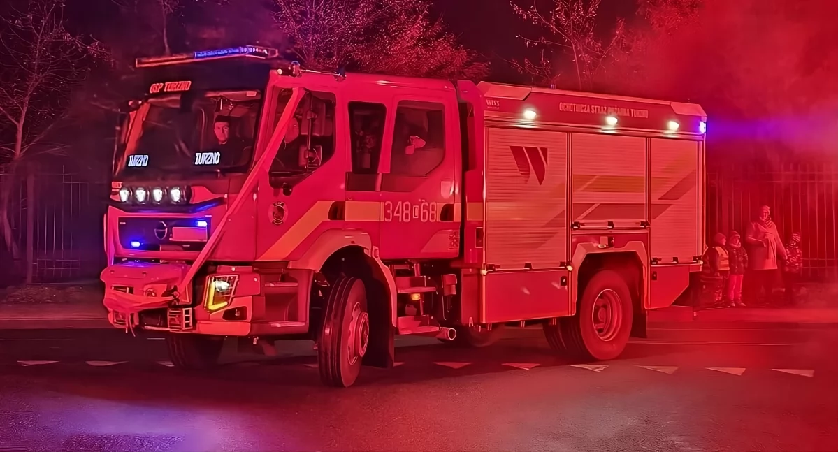 Nowy wóz OSP Turzno, fot. UG Łysomice