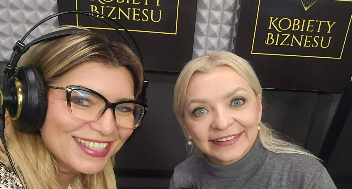 Anna Kruzińska i Jowita Bąk w Radiu Toruń, fot. Anna Kruzińska 