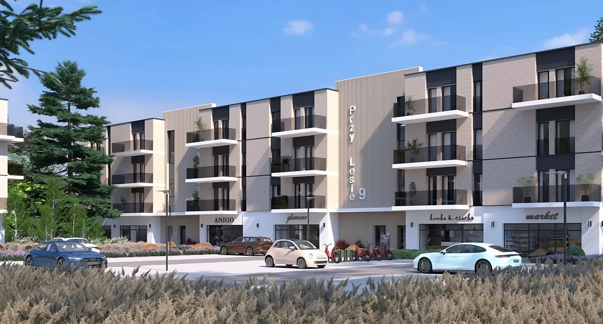 Wizualizacja osiedla SIM w Złejwsi Małej, fot. SIM Kujawy Pomorze