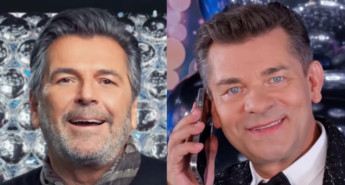 Thomas Anders i Zenek Martyniuk, fot. Materiały telewizji Polsat