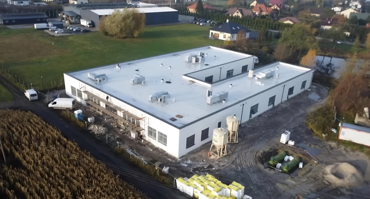 Spotkanie podczas budowy kompleksu żłobkowo-przedszkolnego w Obrowie, fot. UG Obrowo