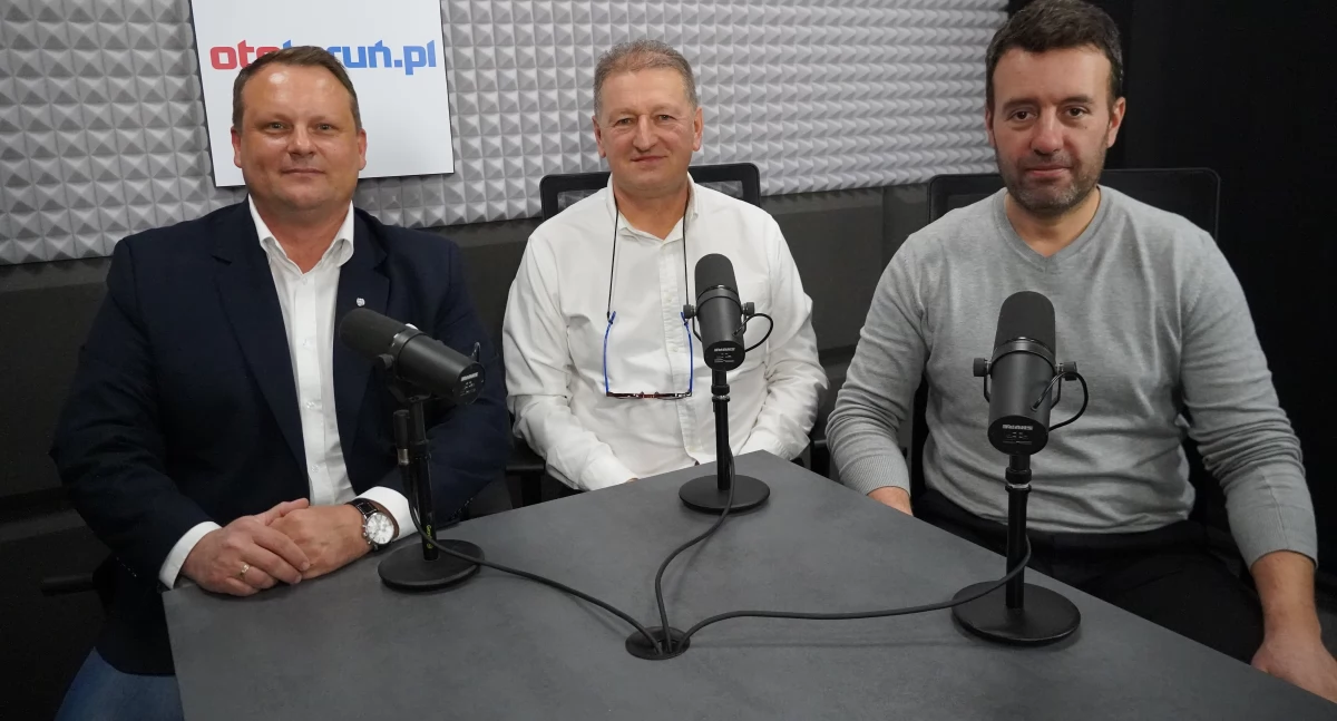 Michał Jakubaszek, Maciej Cichowicz, Bartłomiej Jóźwiak, fot. Bartosz Fryckowski / ototorun.pl