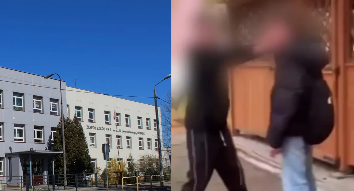 Fot. ZS nr 2 w Aleksandrowie Kujawskim oraz Kiełpiński Konkretnie