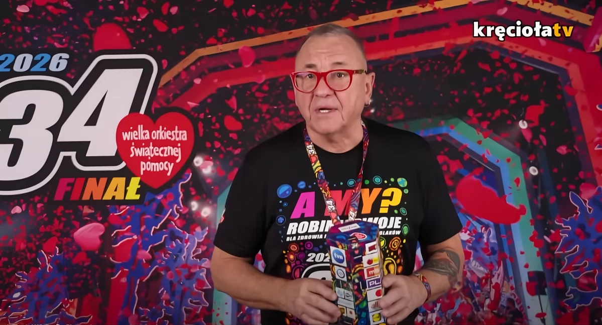 Jurek Owsiak zaprasza do zabawy w gminie Łysomice, fot. screen z materiału wideo oraz Sztab WOŚP Łysomice