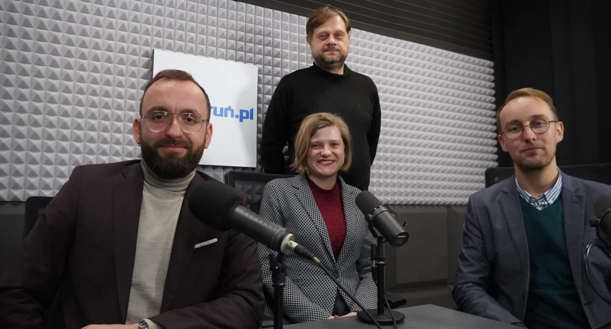 Wojciech Klabun, Dominika Walichniewicz, Grzegorz Giedrys, Artur Eichorst, fot. Bartosz Fryckowski / ototorun.pl