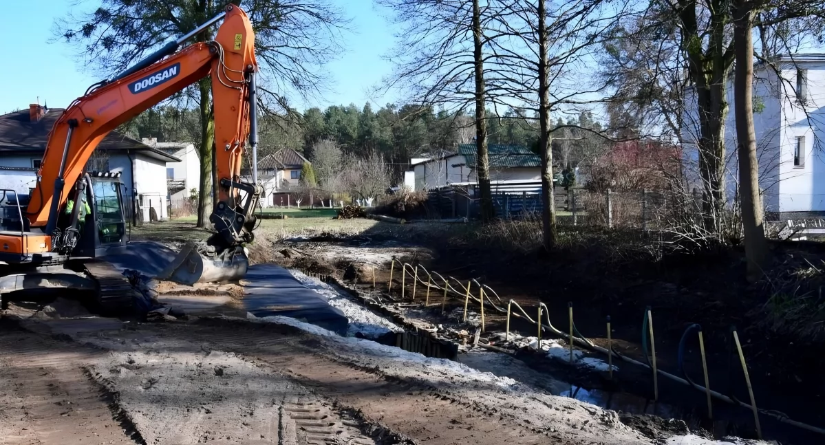 Prace przy budowie kanalizacji w gminie Obrowo, fot. ilustracyjne / UG Obrowo