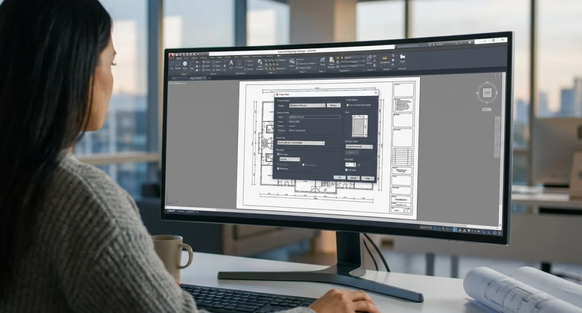 Ciekawostki, przygotować wydruku AutoCAD - zdjęcie, fotografia