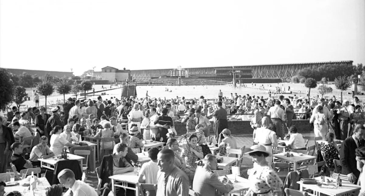 Basen solankowy w Ciechocinku odtworzymy w kształcie, w jakim został zbudowany w dwudziestoleciu międzywojennym; fot. z zasobów NAC