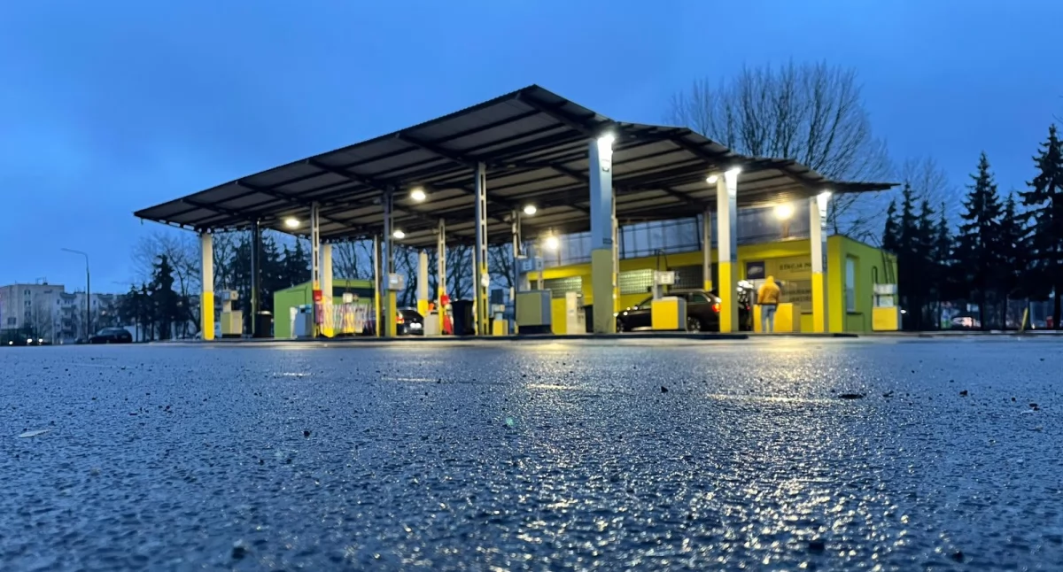 Stacja paliw MZK w Toruniu, fot. Archiwum ototorun.pl