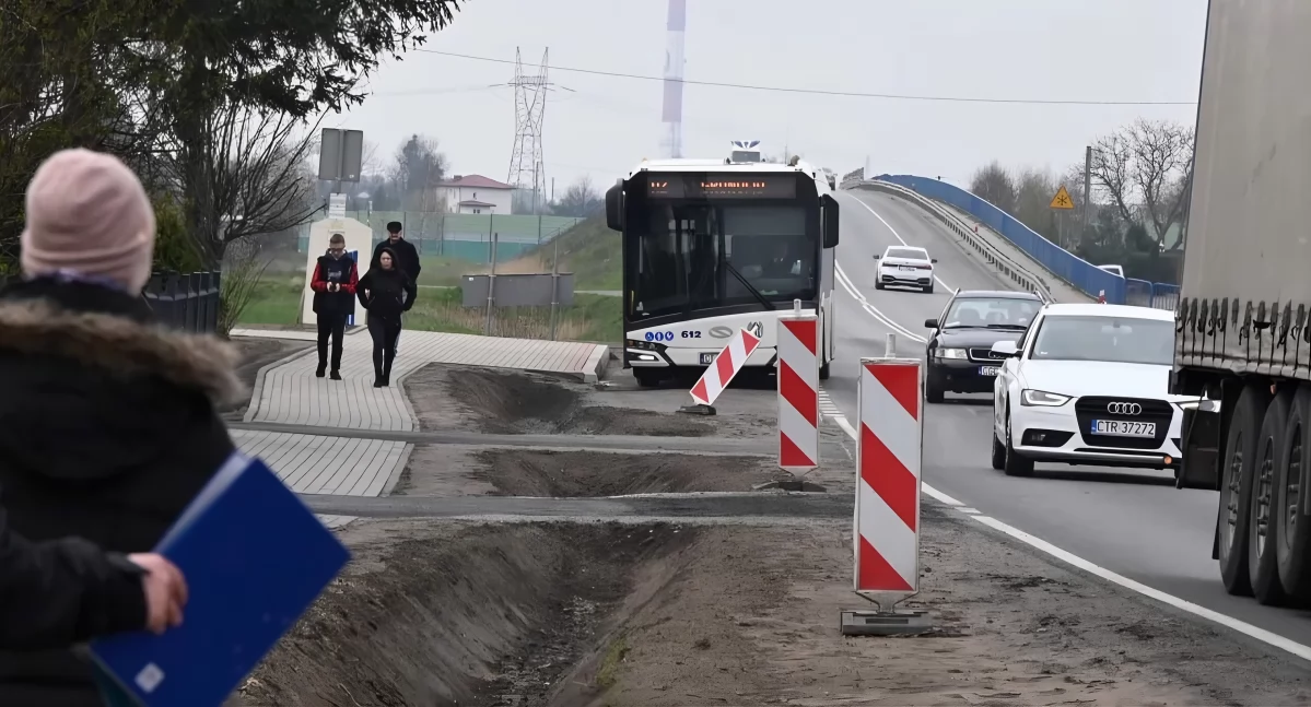 Budowa chodnika w Rogówku w 2024 roku, fot. ilustracyjne / UG Lubicz