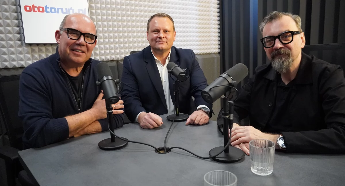 Maciej Karczewski, Michał Jakubaszek, Marcin Czyżniewski, fot. Bartosz Fryckowski / ototorun.pl