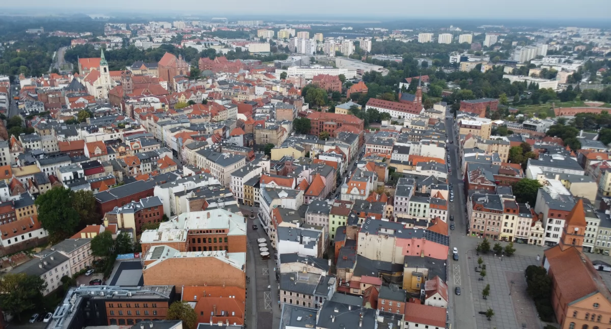 Starówka i widok na Mokre w Toruniu, fot. Bartosz Fryckowski / ototorun.pl
