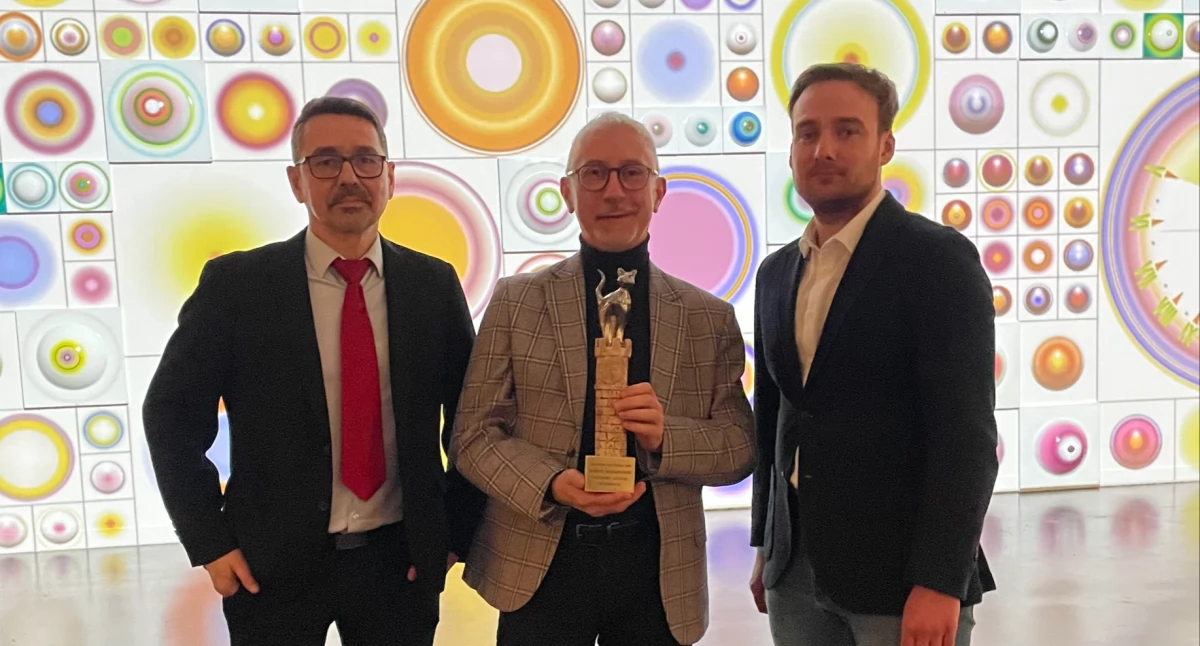 Znani torunianie, Mariusz Składanowski odebrał TORUŃSKIEGO kategorii KULTURA - zdjęcie, fotografia