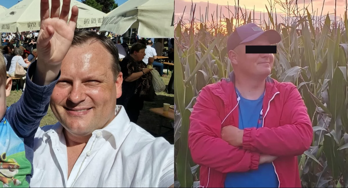 Radny Michał Jakubaszek oraz Robert G., fot. facebook.com