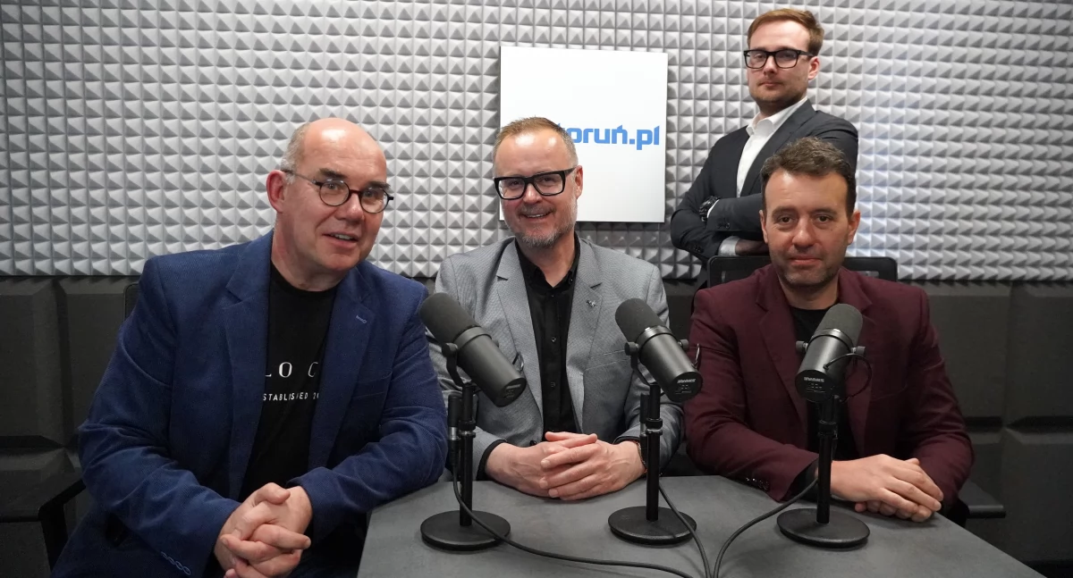 Maciej Karczewski, Łukasz Broniszewski, Filip Sobczak i Bartłomiej Jóźwiak, fot. Bartosz Fryckowski / ototorun.pl