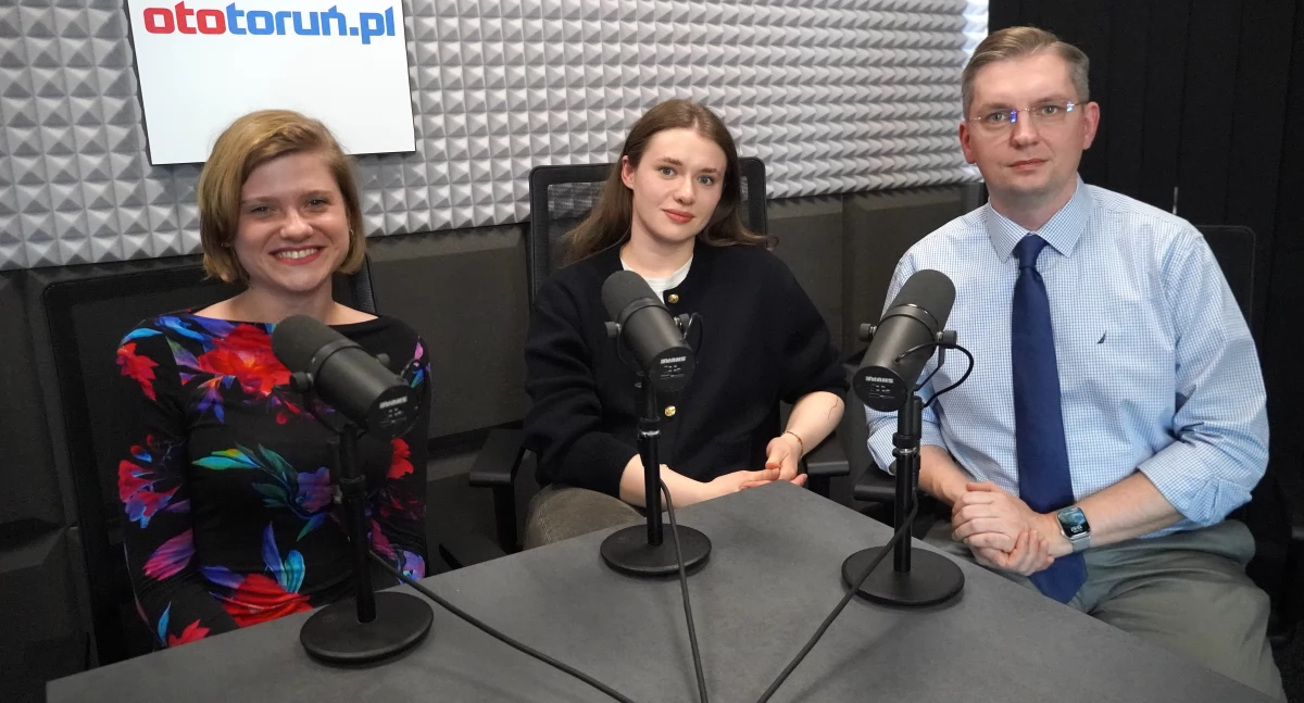 Dominika Walichniewicz, Zofia Czerwińska, Adrian Mól, fot. Bartosz Fryckowski / ototorun.pl