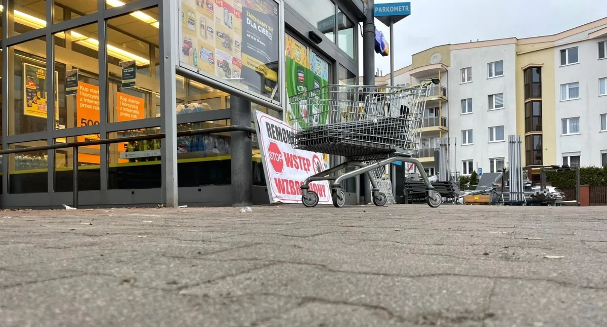 Sklep Netto przy ul. Polnej w Toruniu, fot. Filip Sobczak / ototorun.pl