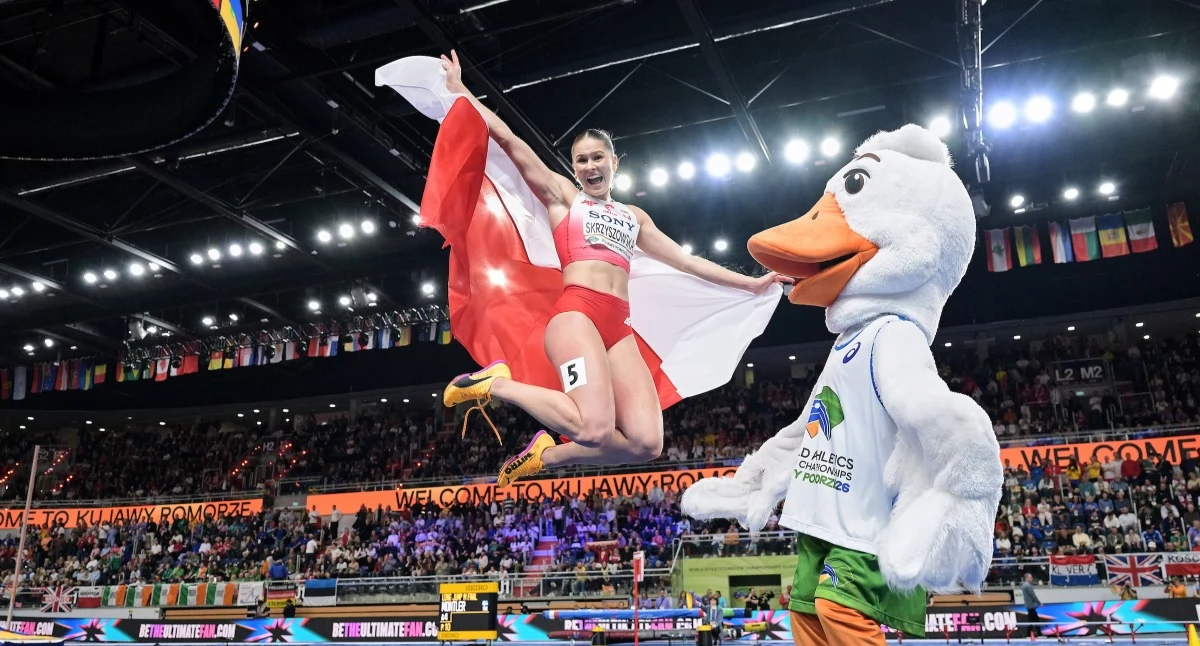 Inne dyscypliny, Brązowy medal Skrzyszowskiej koniec Halowych Mistrzostw Świata - zdjęcie, fotografia